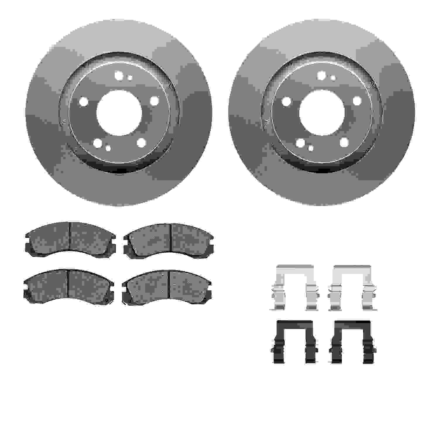 Dynamic Friction Company Disc Brake Kit 4512-72081