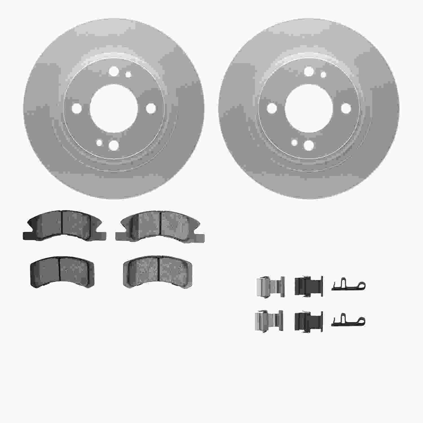 Dynamic Friction Company Disc Brake Kit 4512-72088