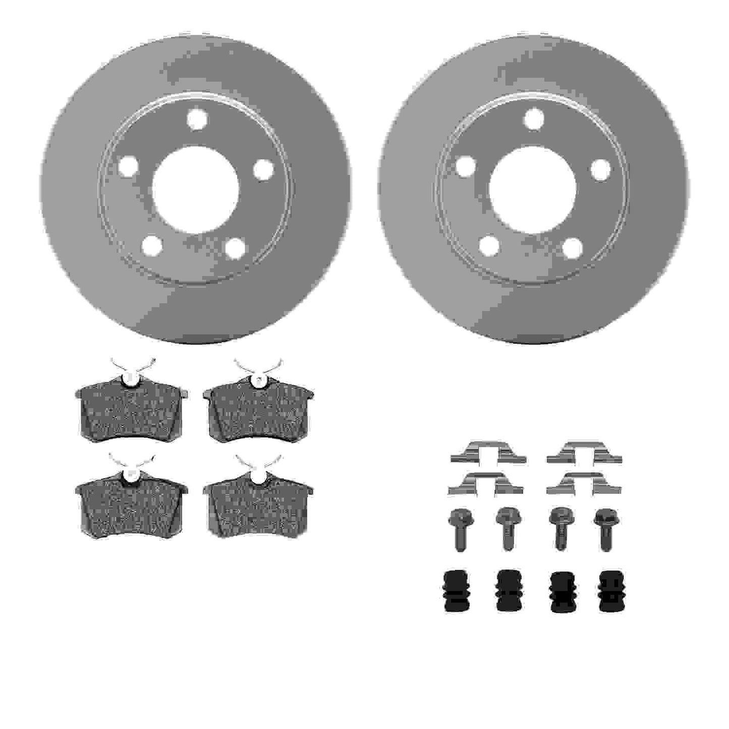 Dynamic Friction Company Disc Brake Kit 4512-73091