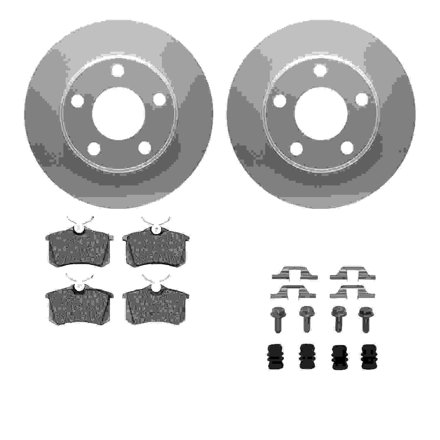 Dynamic Friction Company Disc Brake Kit 4512-73093