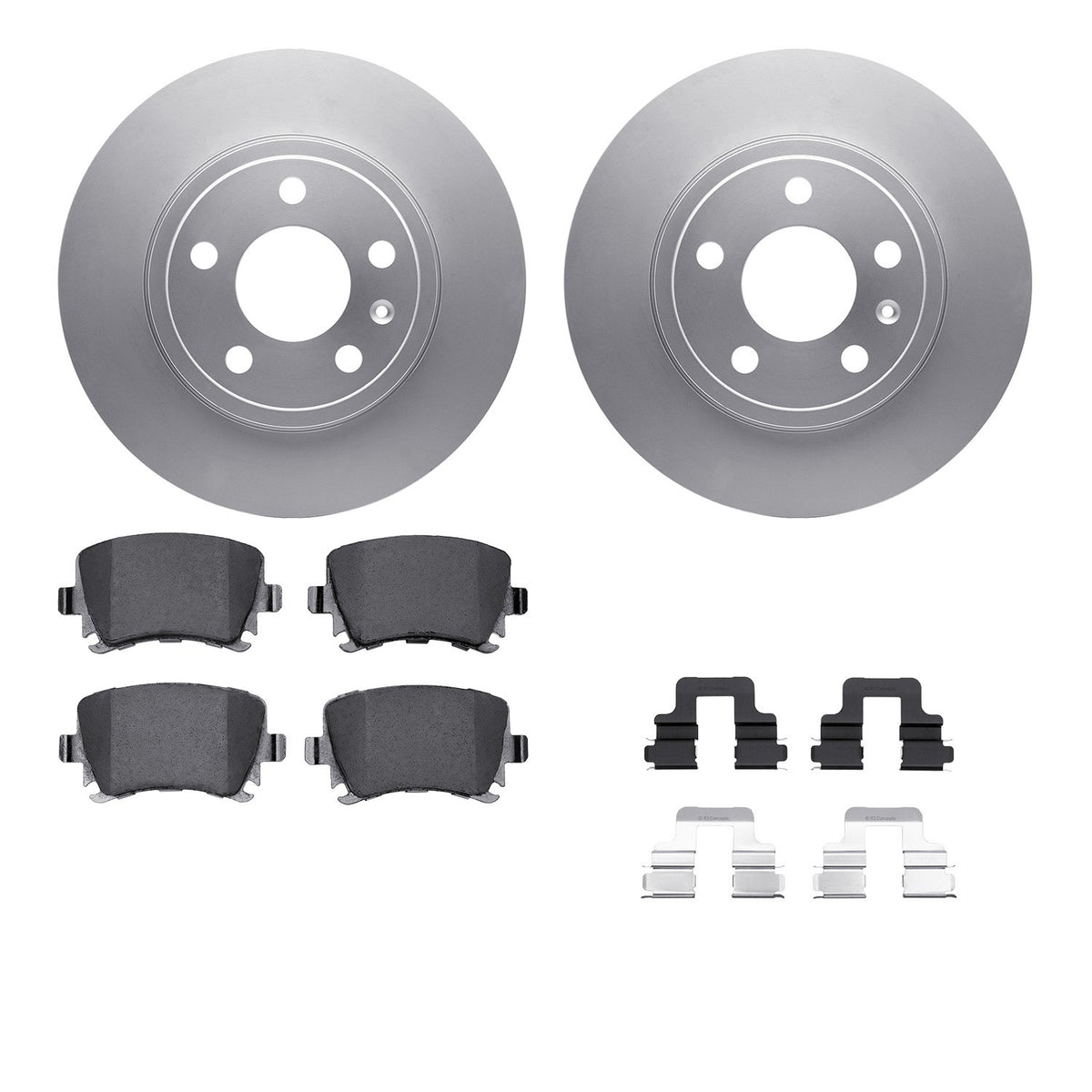Dynamic Friction Company Disc Brake Kit 4512-73110