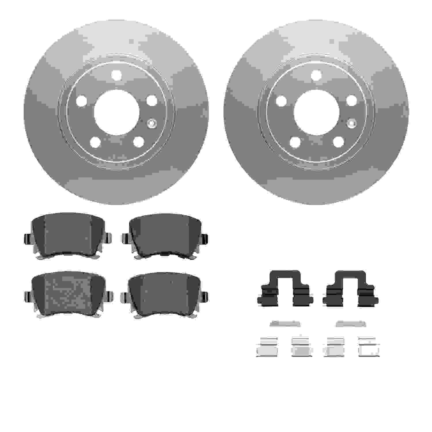 Dynamic Friction Company Disc Brake Kit 4512-73111