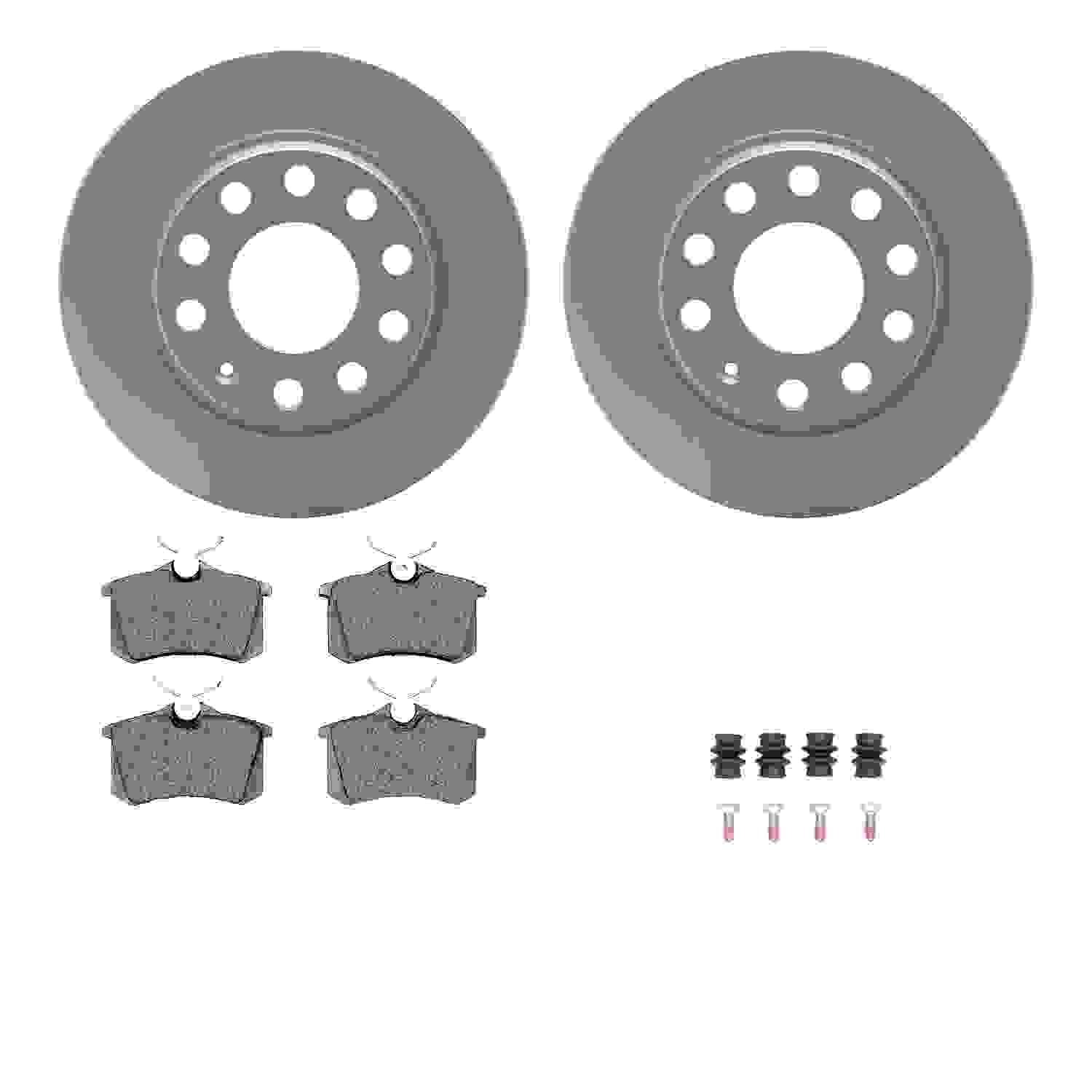 Dynamic Friction Company Disc Brake Kit 4512-73125