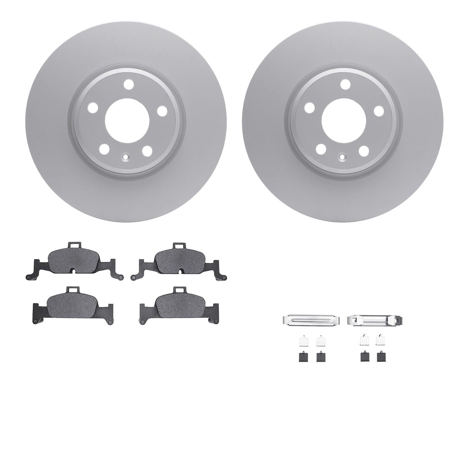 Dynamic Friction Company Disc Brake Kit 4512-73177