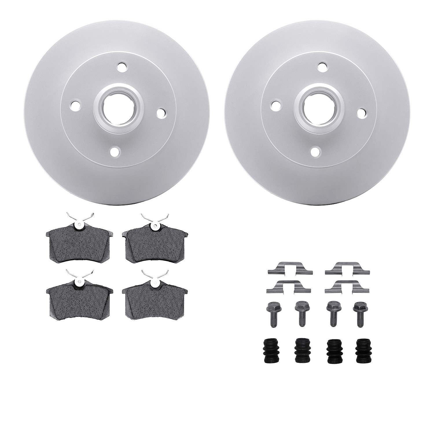 Dynamic Friction Company Disc Brake Kit 4512-74076