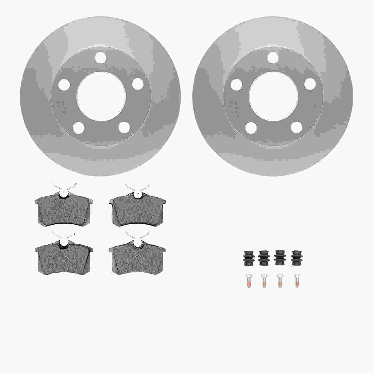 Dynamic Friction Company Disc Brake Kit 4512-74084