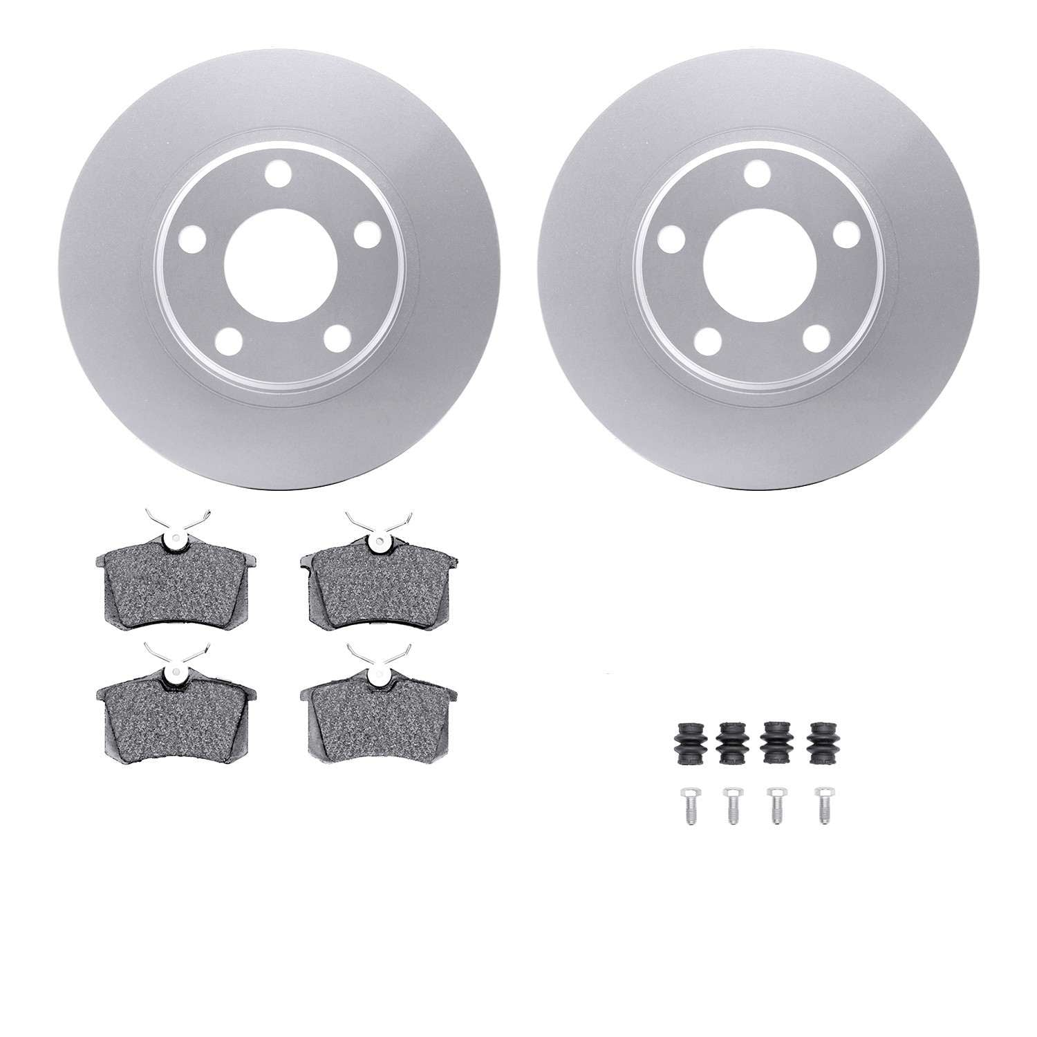 Dynamic Friction Company Disc Brake Kit 4512-74093