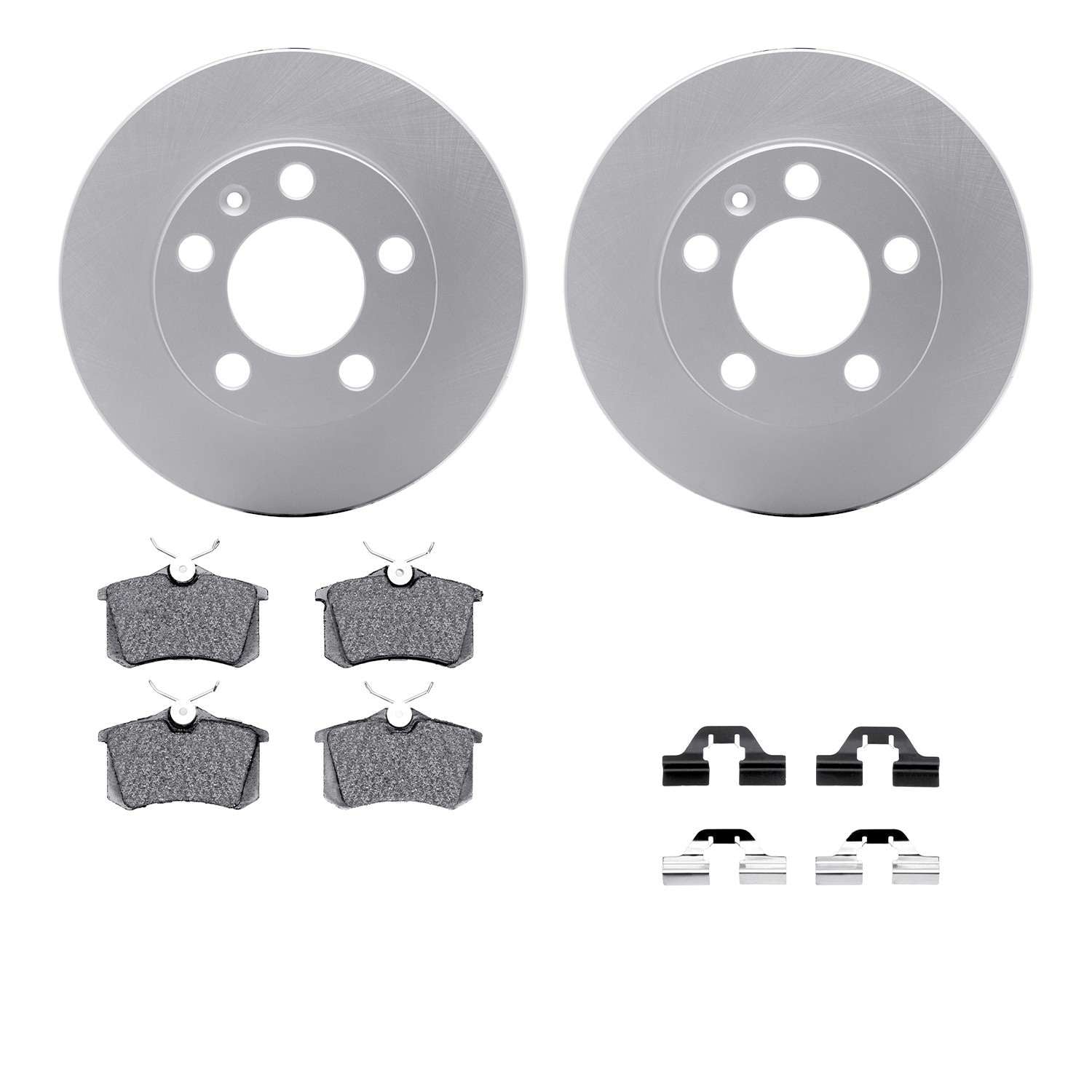 Dynamic Friction Company Disc Brake Kit 4512-74095