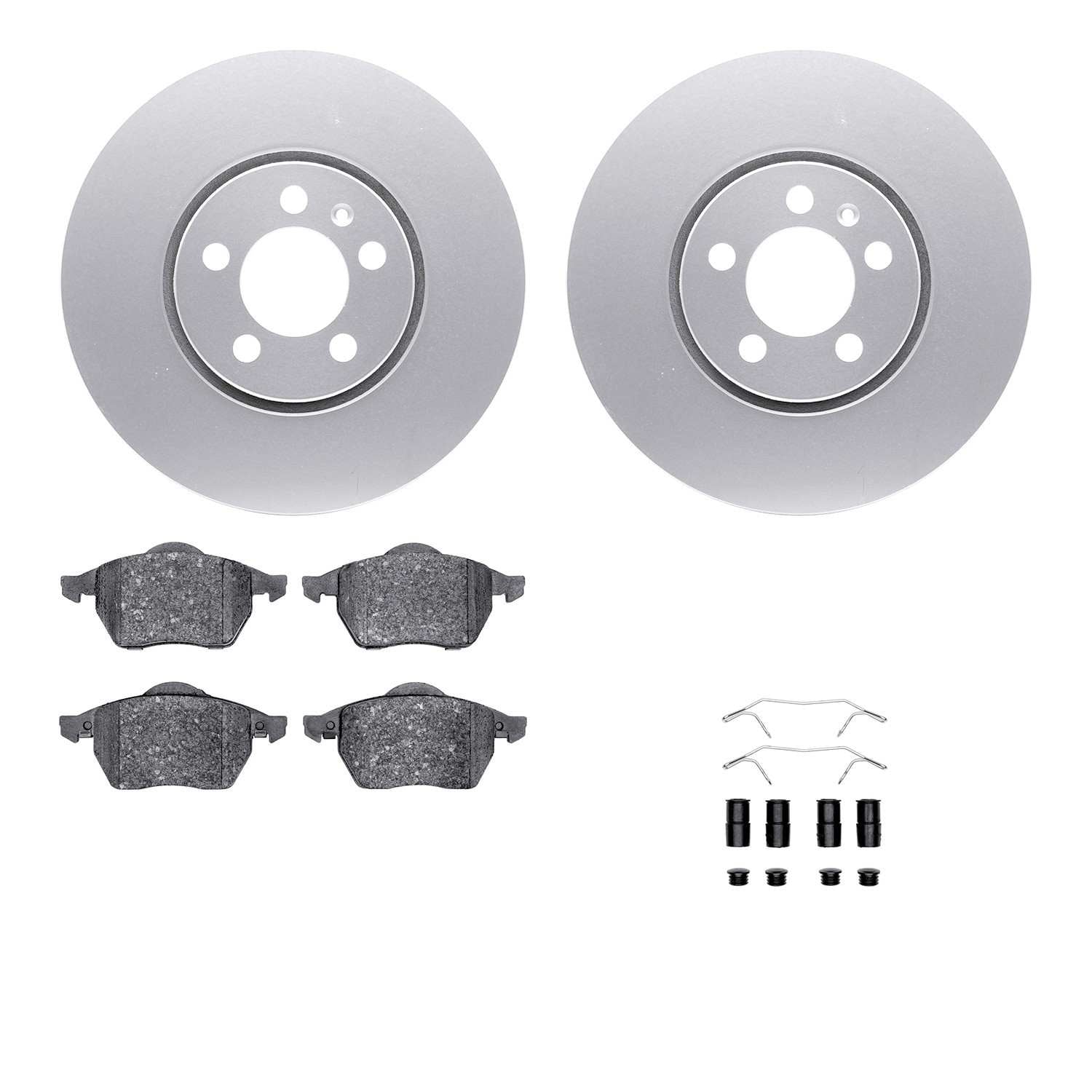 Dynamic Friction Company Disc Brake Kit 4512-74098