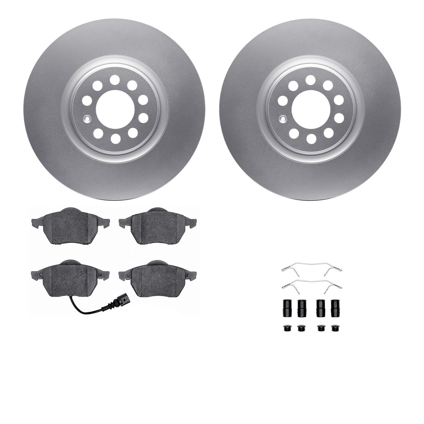 Dynamic Friction Company Disc Brake Kit 4512-74107