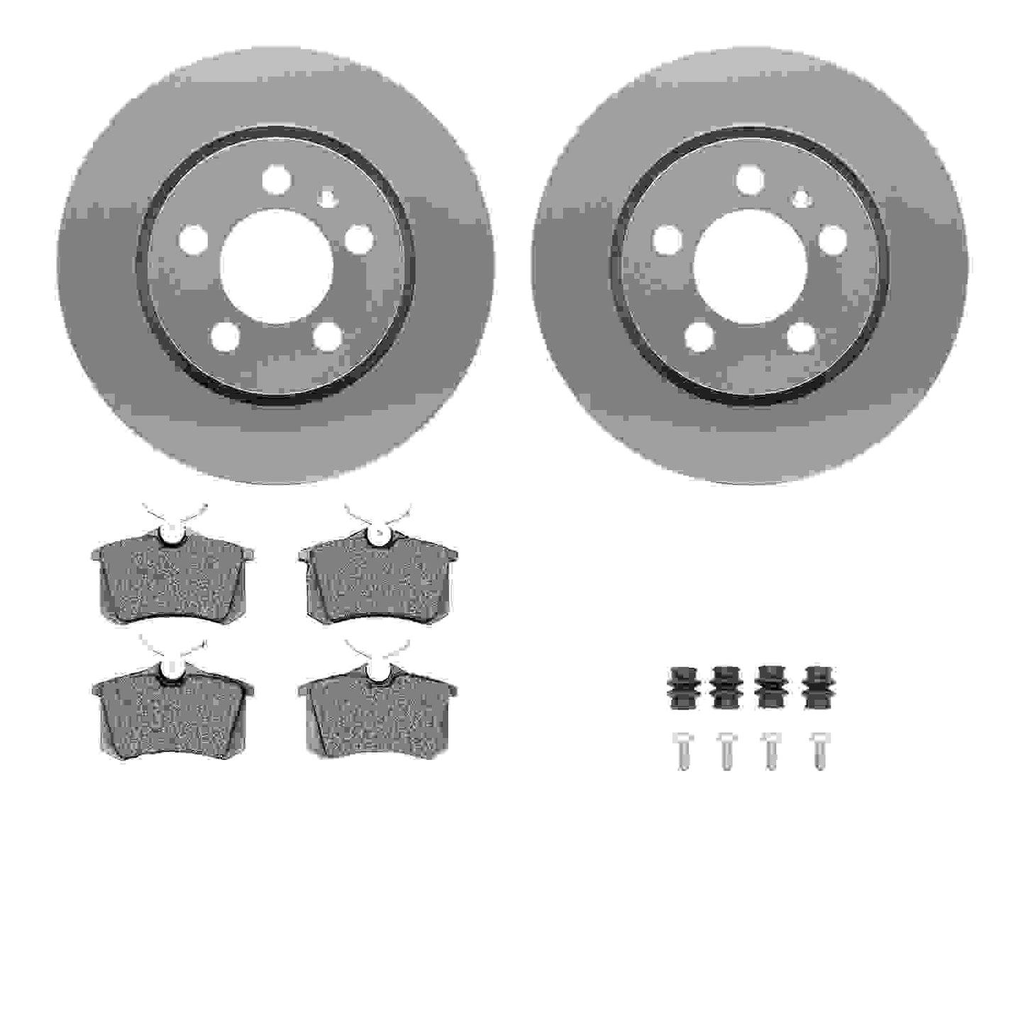 Dynamic Friction Company Disc Brake Kit 4512-74108
