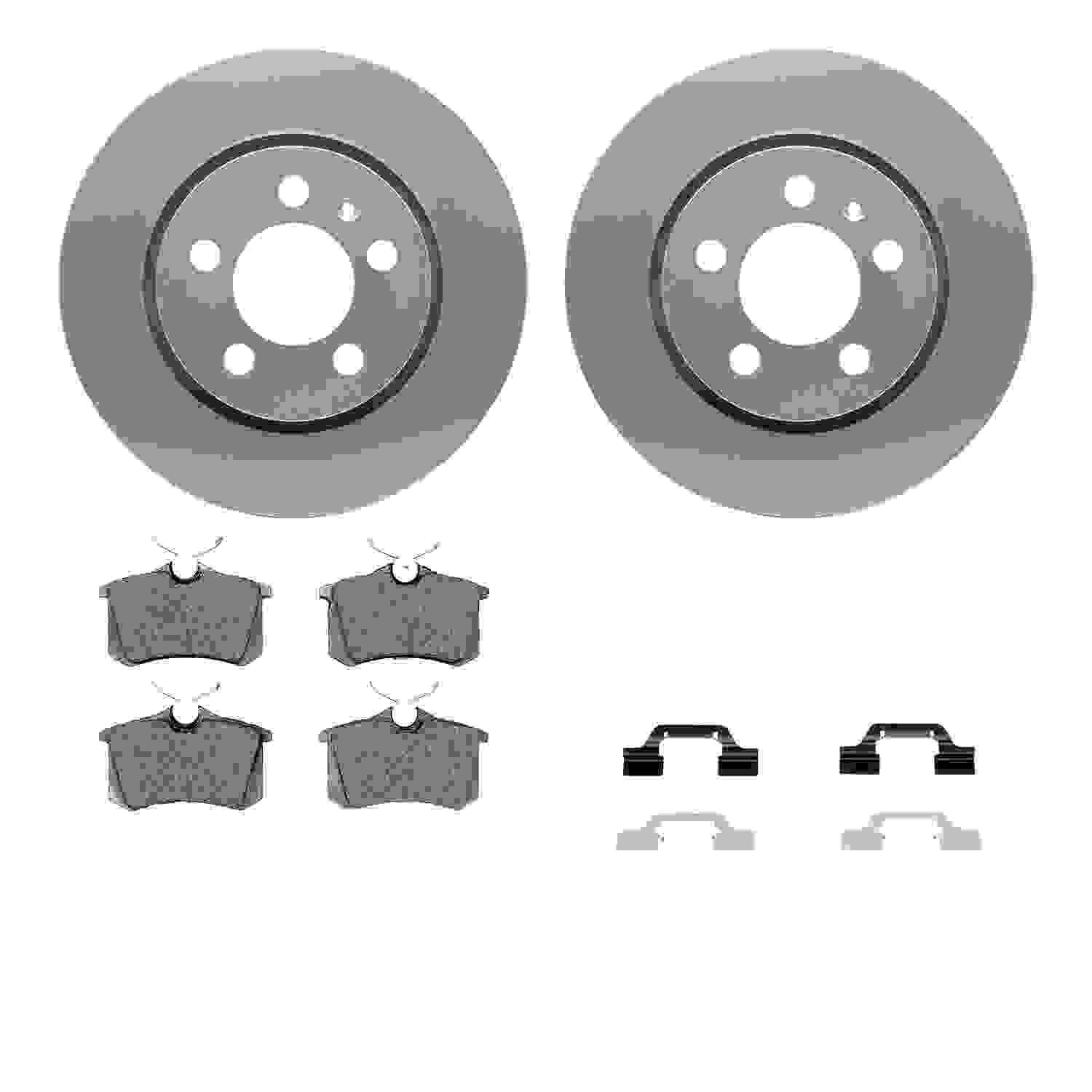 Dynamic Friction Company Disc Brake Kit 4512-74110