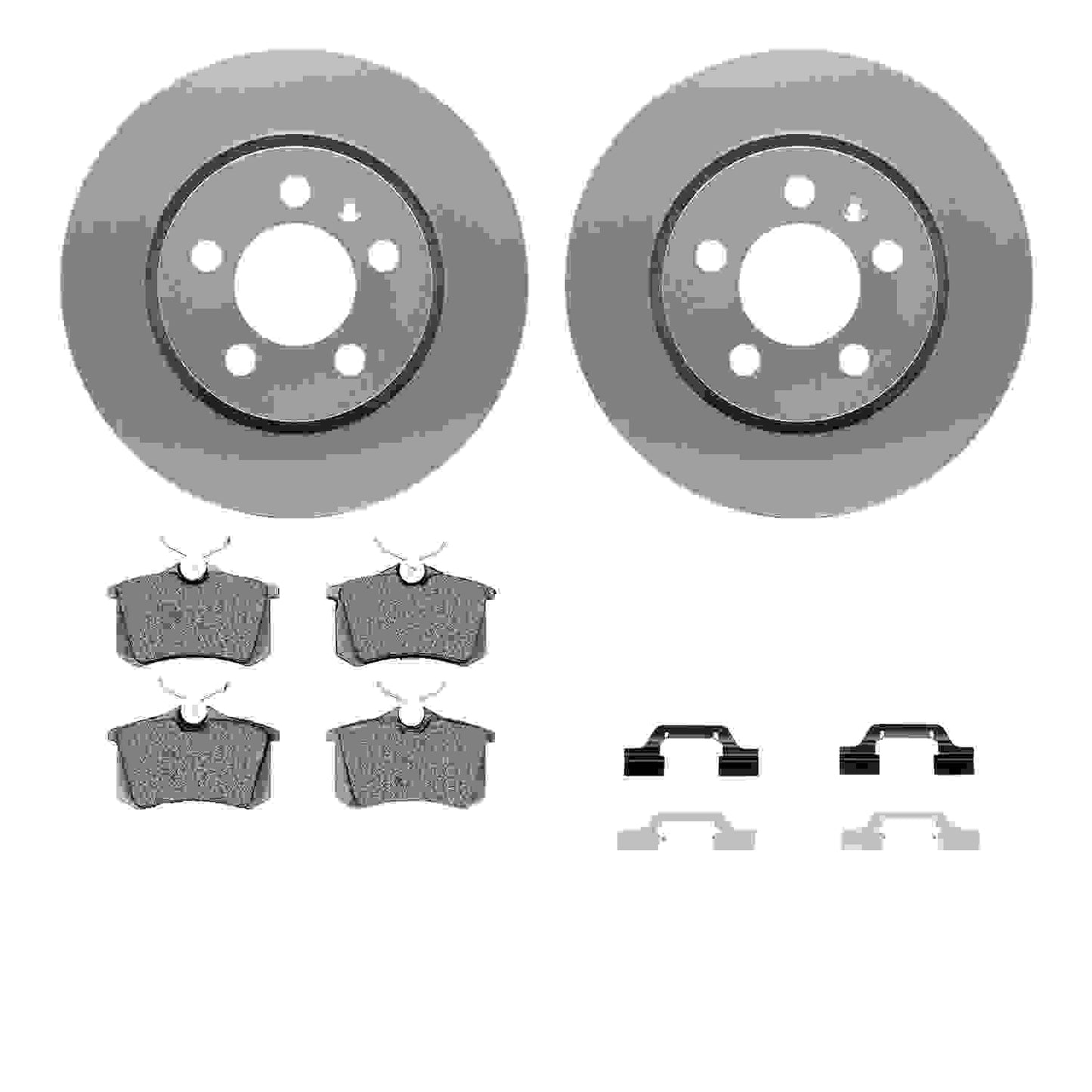 Dynamic Friction Company Disc Brake Kit 4512-74111