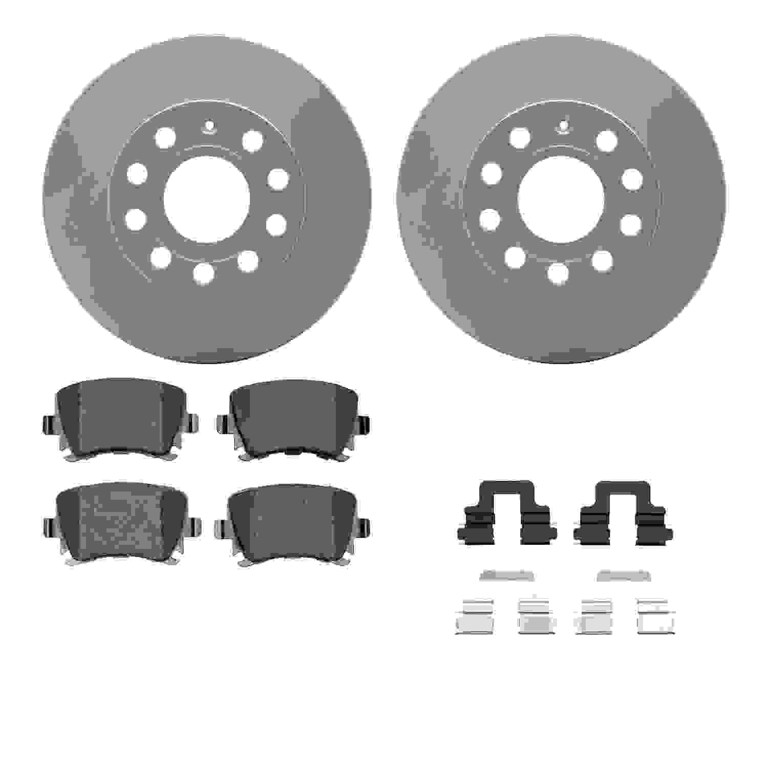 Dynamic Friction Company Disc Brake Kit 4512-74115