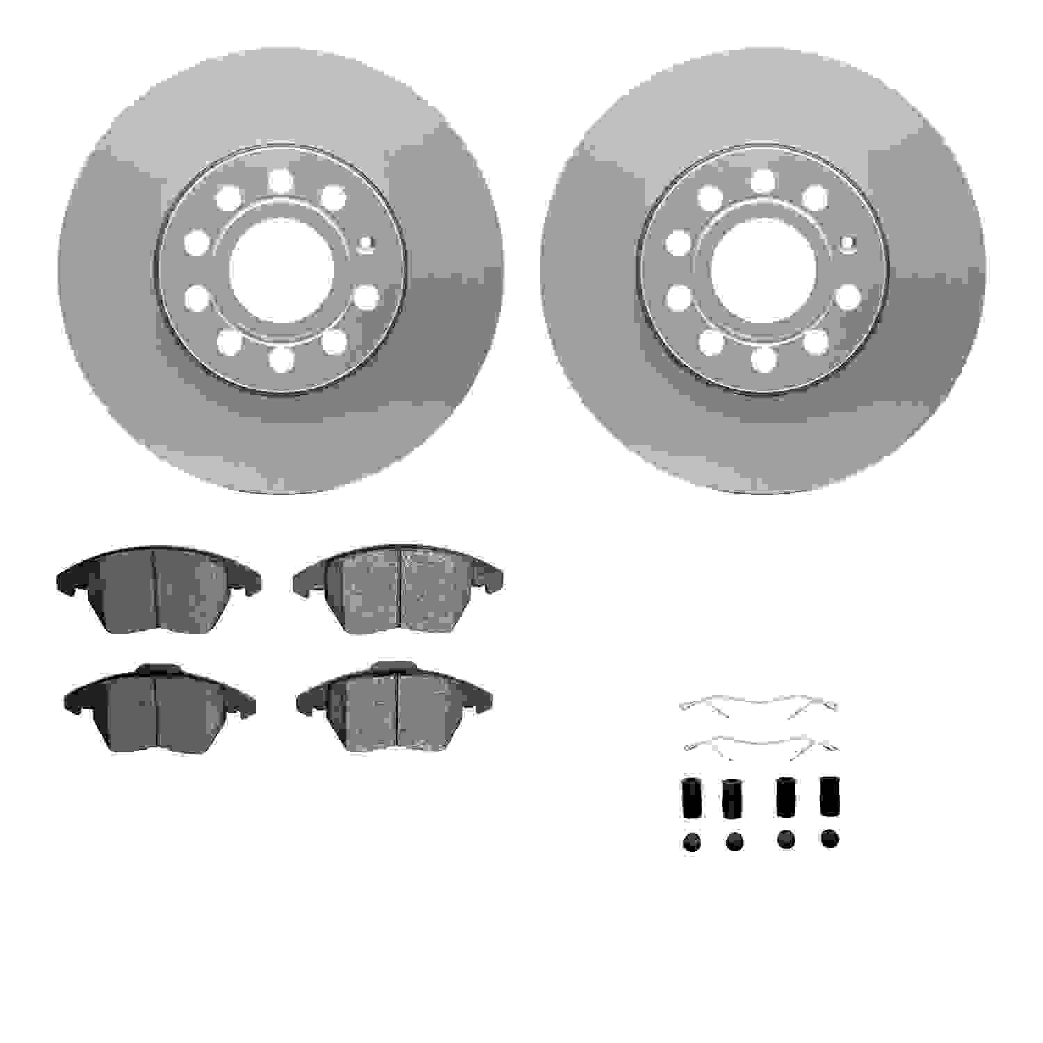 Dynamic Friction Company Disc Brake Kit 4512-74116