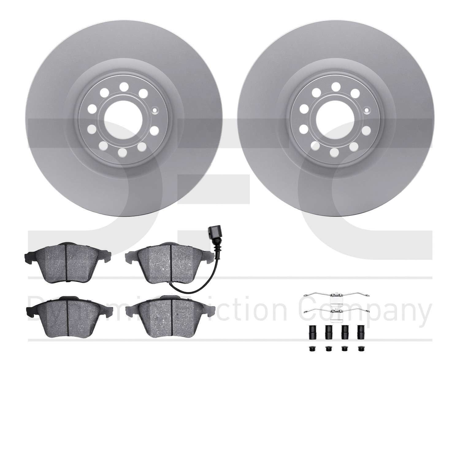 Dynamic Friction Company Disc Brake Kit 4512-74119