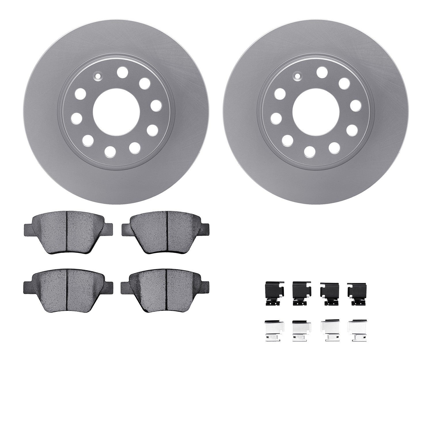 Dynamic Friction Company Disc Brake Kit 4512-74128