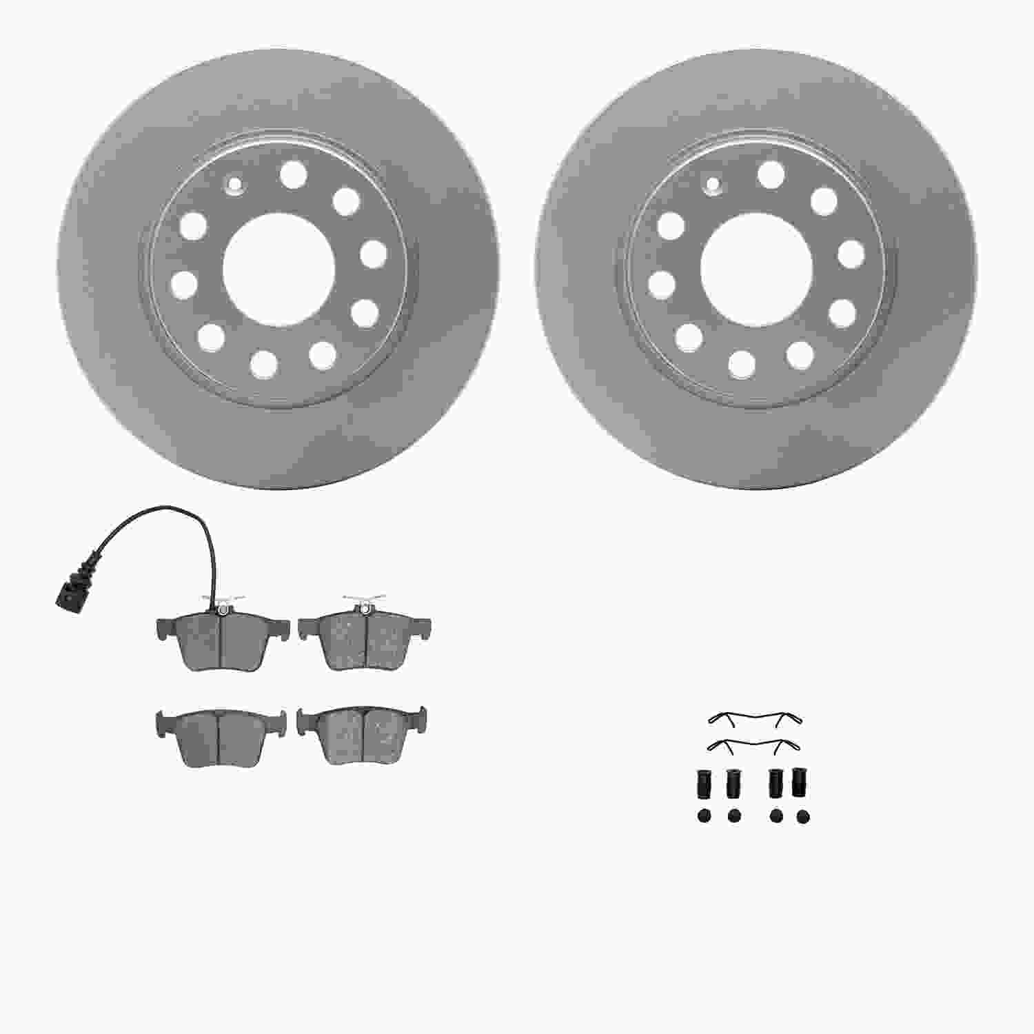 Dynamic Friction Company Disc Brake Kit 4512-74132