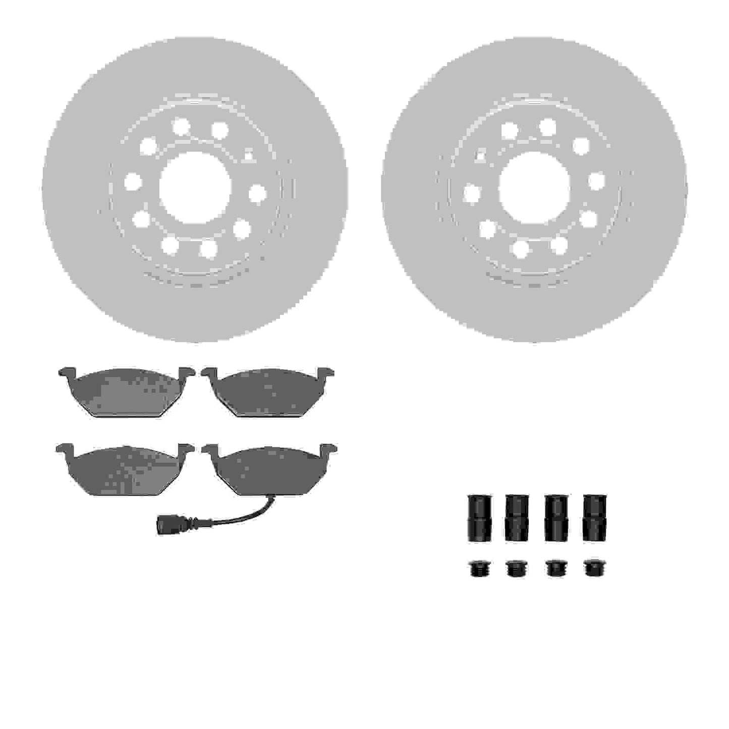Dynamic Friction Company Disc Brake Kit 4512-74134