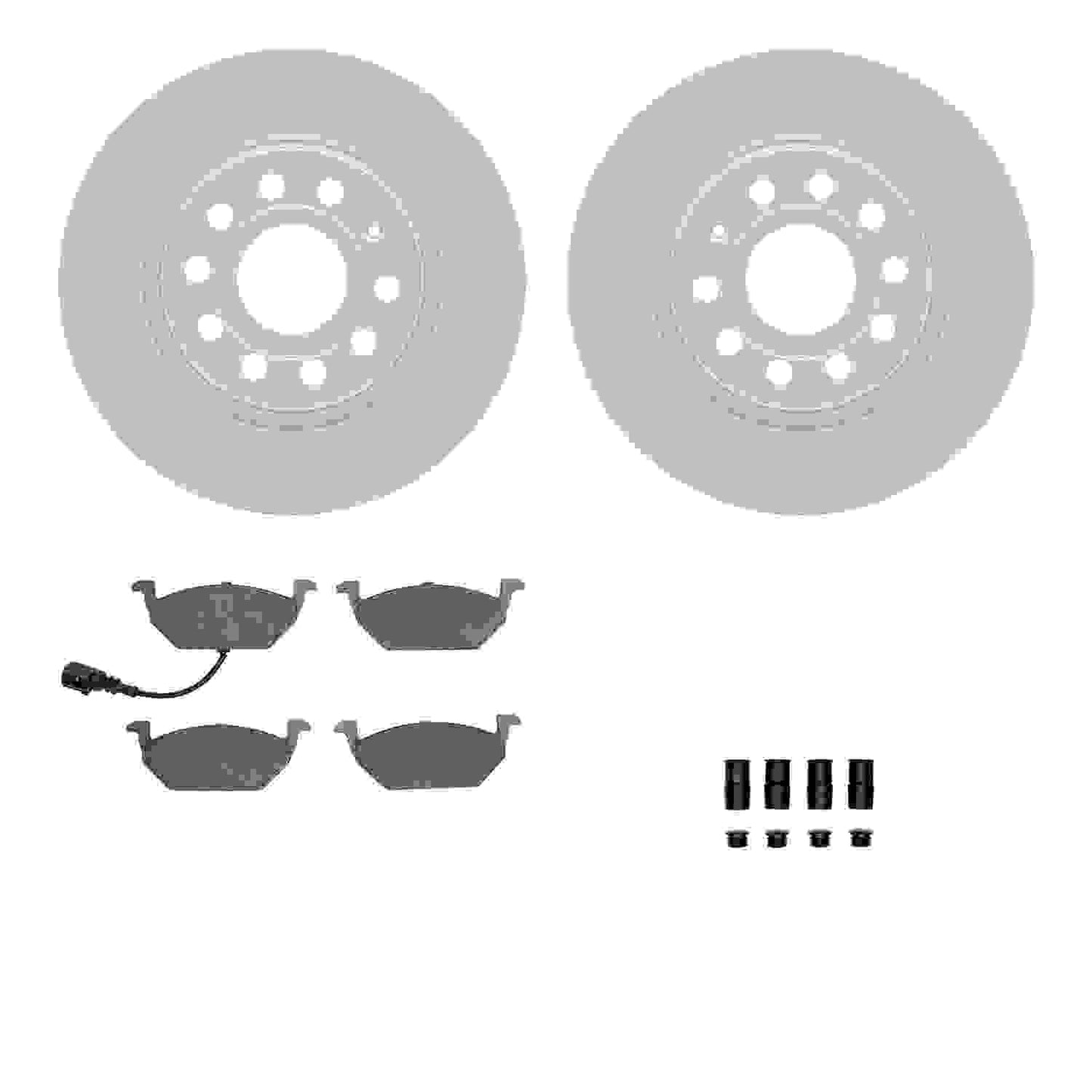 Dynamic Friction Company Disc Brake Kit 4512-74135