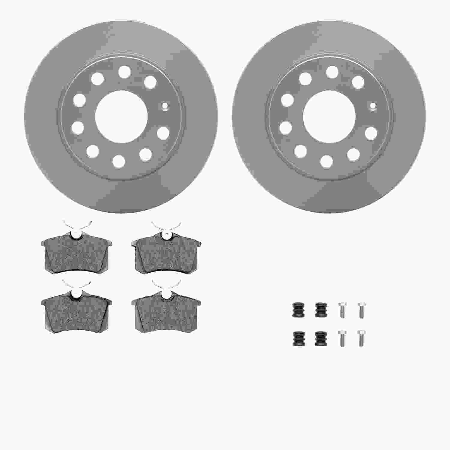 Dynamic Friction Company Disc Brake Kit 4512-74136