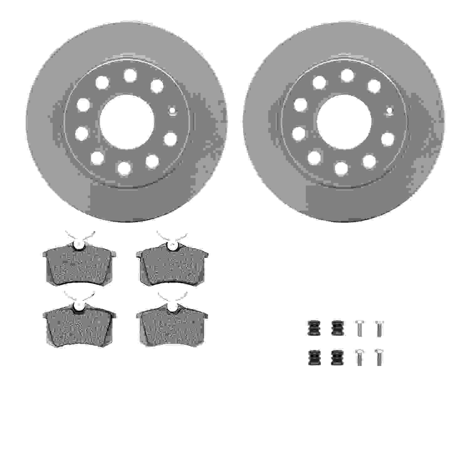 Dynamic Friction Company Disc Brake Kit 4512-74137