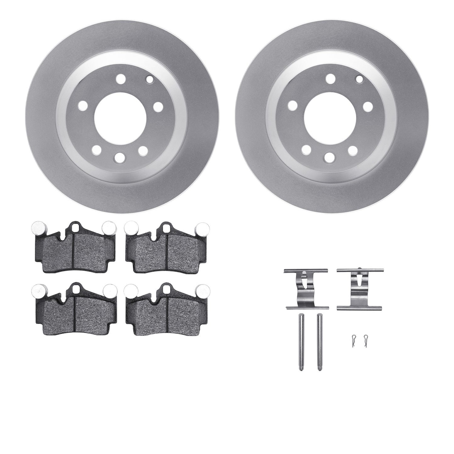 Dynamic Friction Company Disc Brake Kit 4512-74142