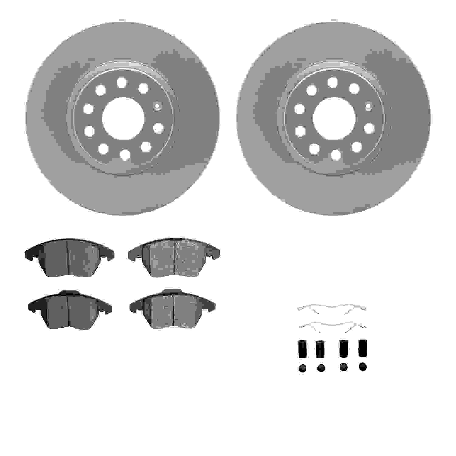 Dynamic Friction Company Disc Brake Kit 4512-74148