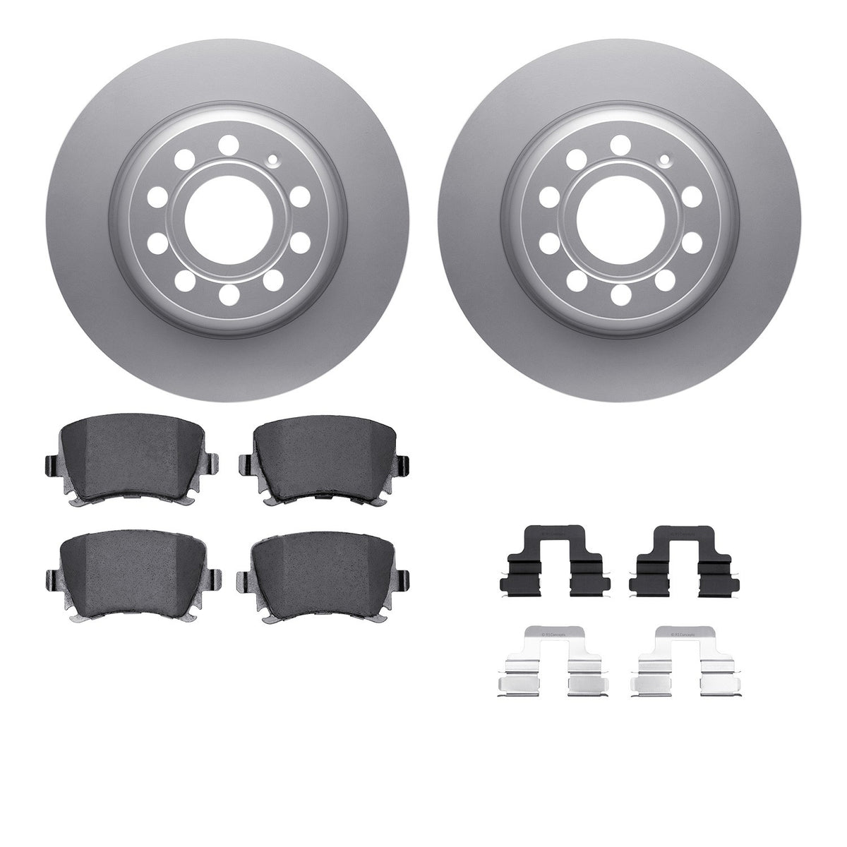 Dynamic Friction Company Disc Brake Kit 4512-74153