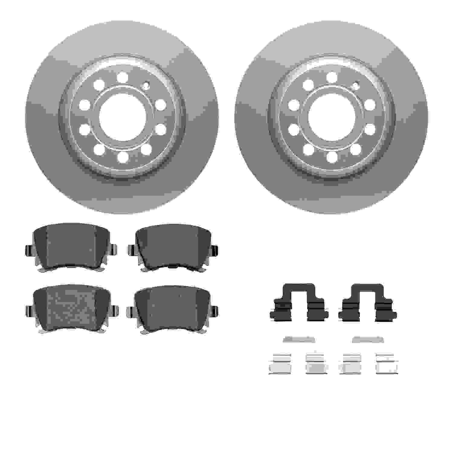 Dynamic Friction Company Disc Brake Kit 4512-74154