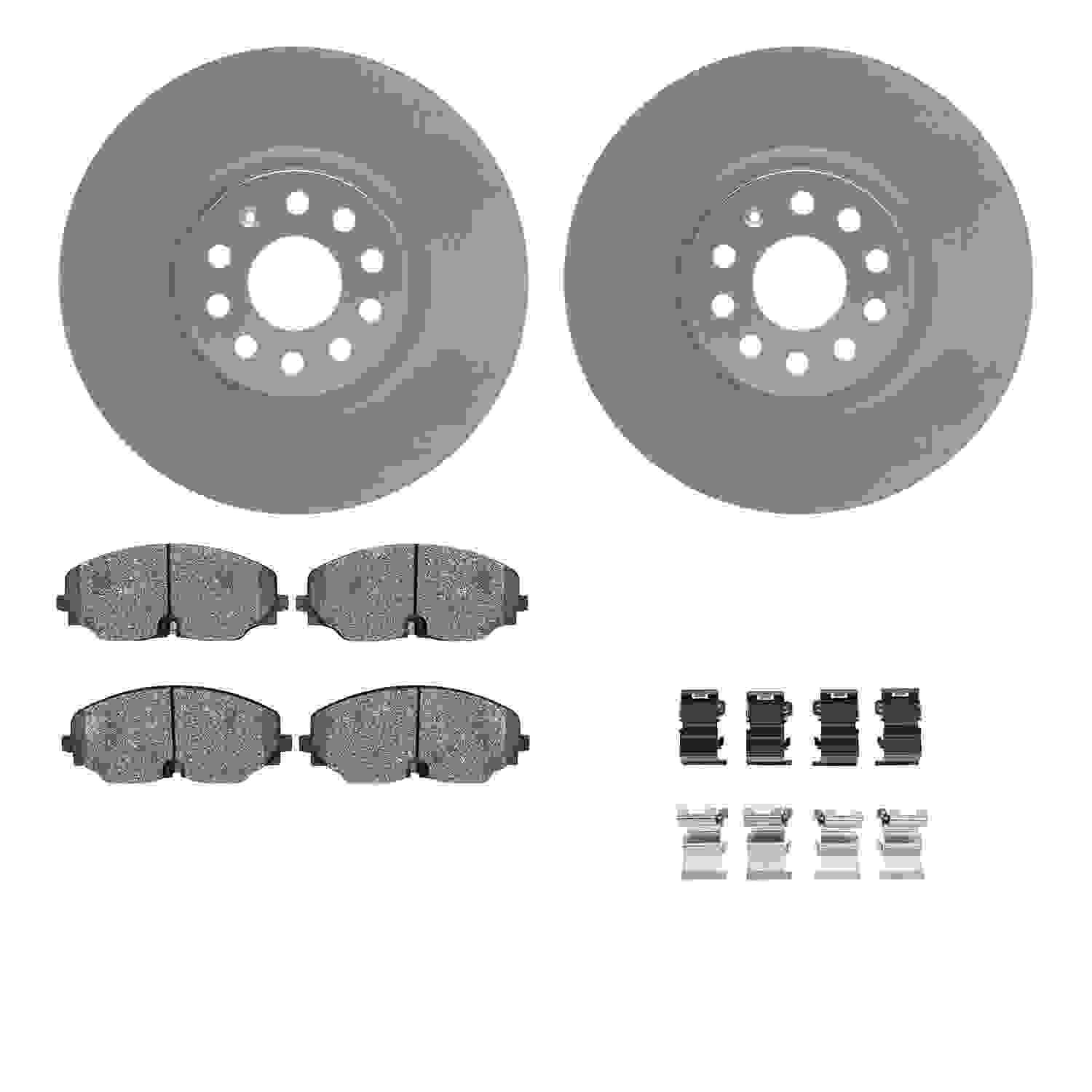 Dynamic Friction Company Disc Brake Kit 4512-74155