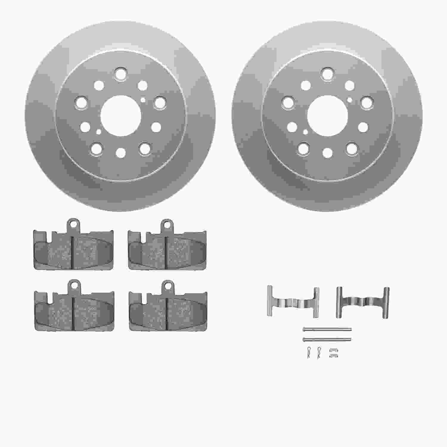 Dynamic Friction Company Disc Brake Kit 4512-75045