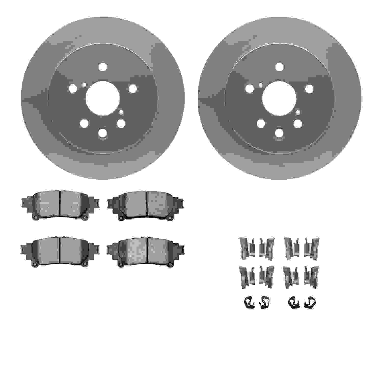 Dynamic Friction Company Disc Brake Kit 4512-75047