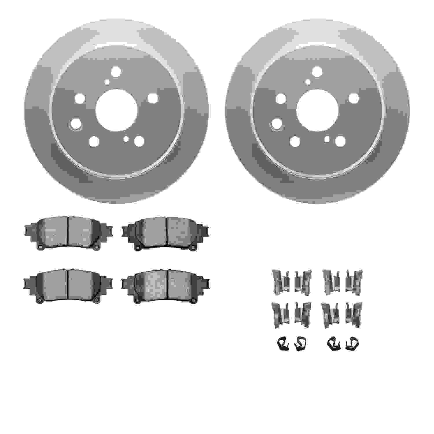 Dynamic Friction Company Disc Brake Kit 4512-75049