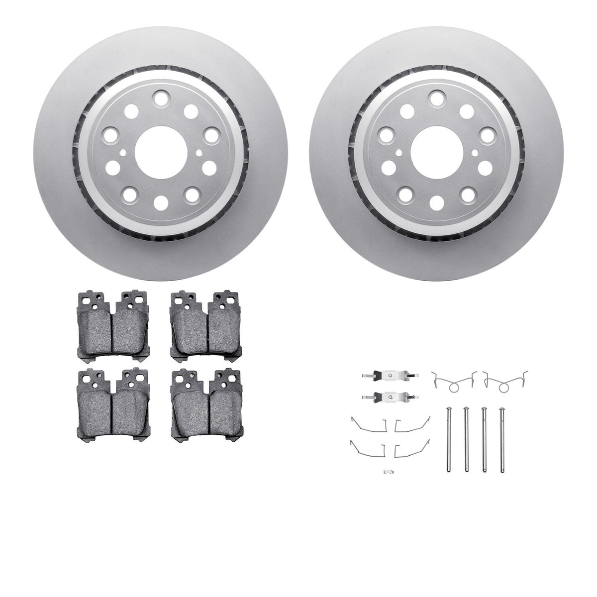Dynamic Friction Company Disc Brake Kit 4512-75053