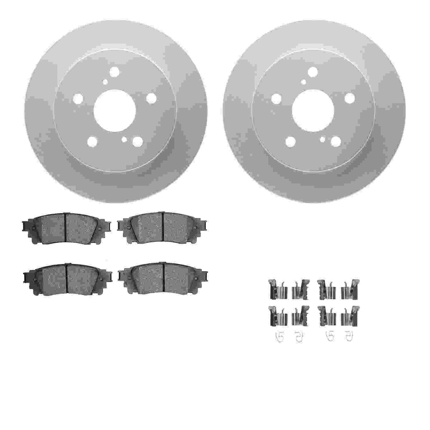 Dynamic Friction Company Disc Brake Kit 4512-75056