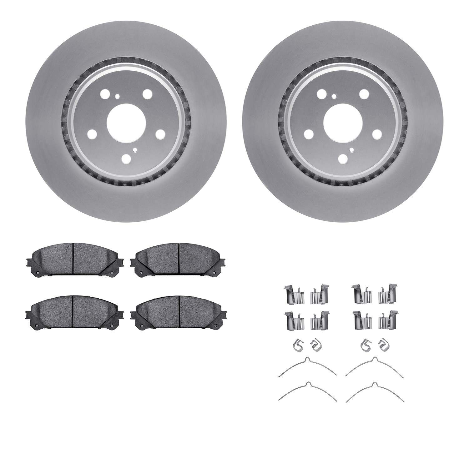 Dynamic Friction Company Disc Brake Kit 4512-75059