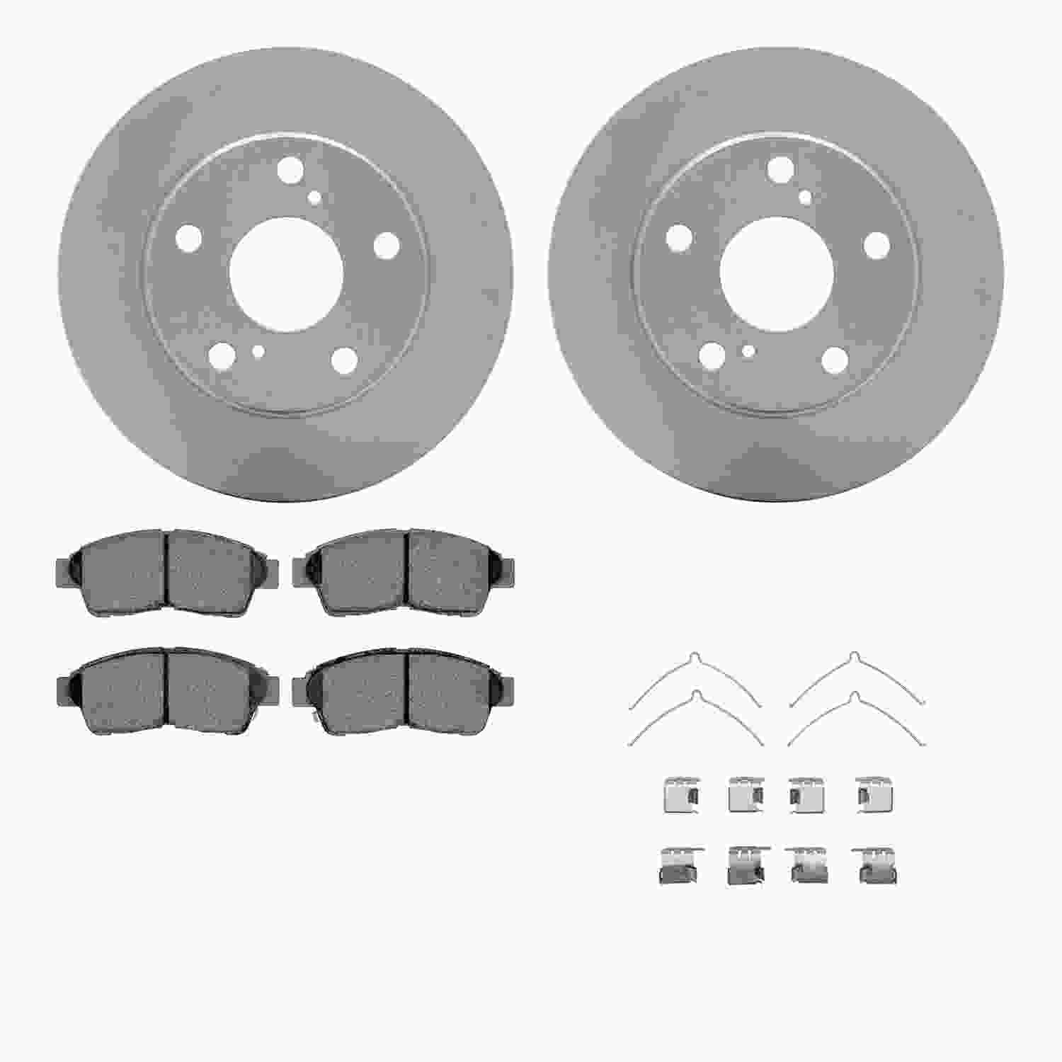 Dynamic Friction Company Disc Brake Kit 4512-76096