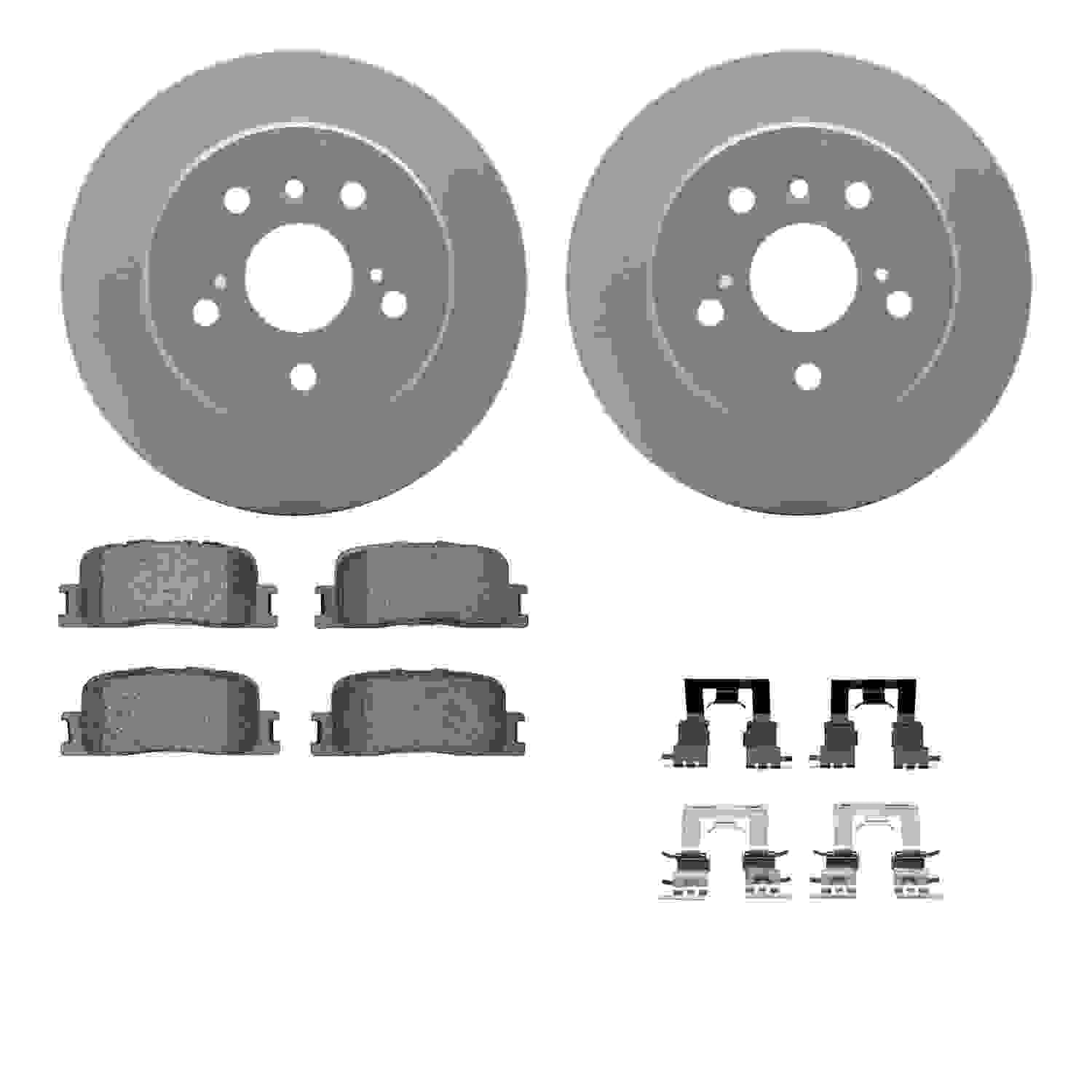 Dynamic Friction Company Disc Brake Kit 4512-76103