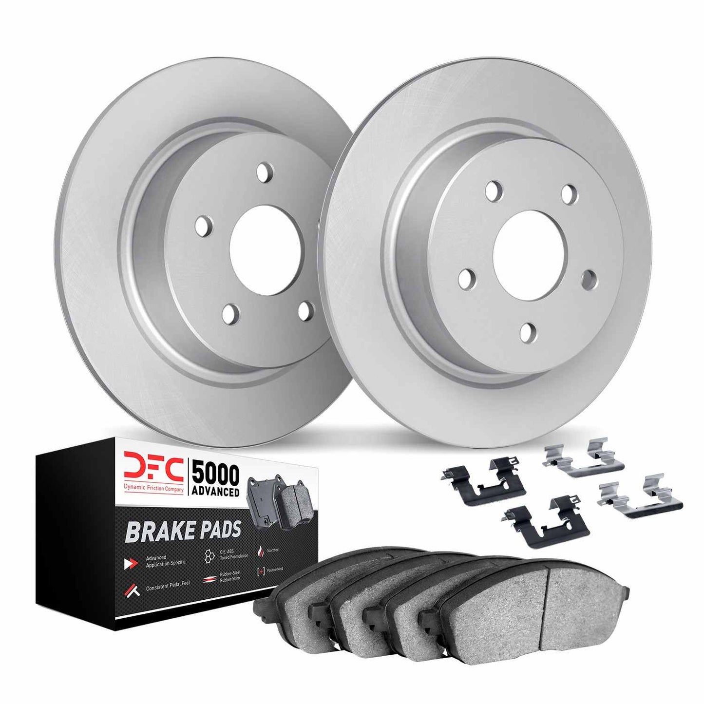Dynamic Friction Company Disc Brake Kit 4512-76105