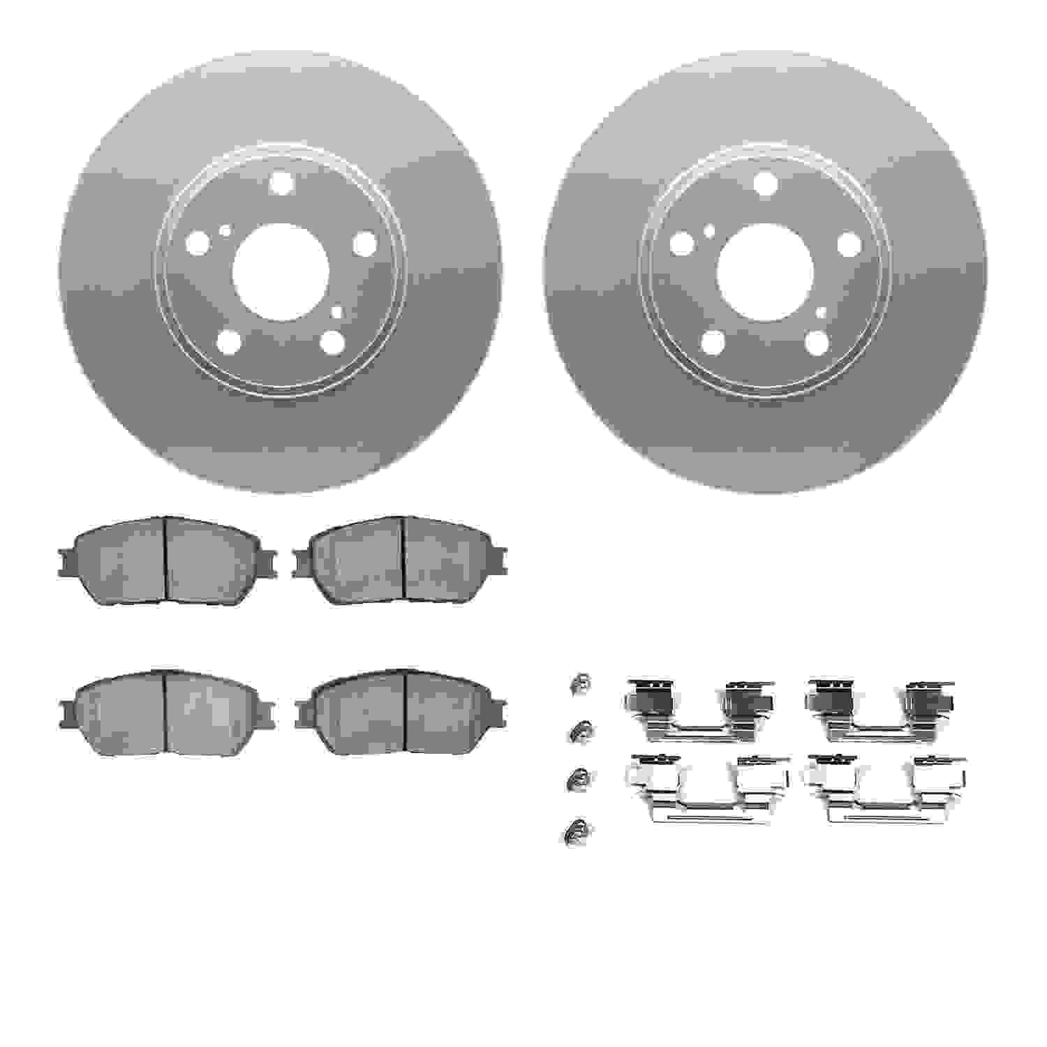 Dynamic Friction Company Disc Brake Kit 4512-76110