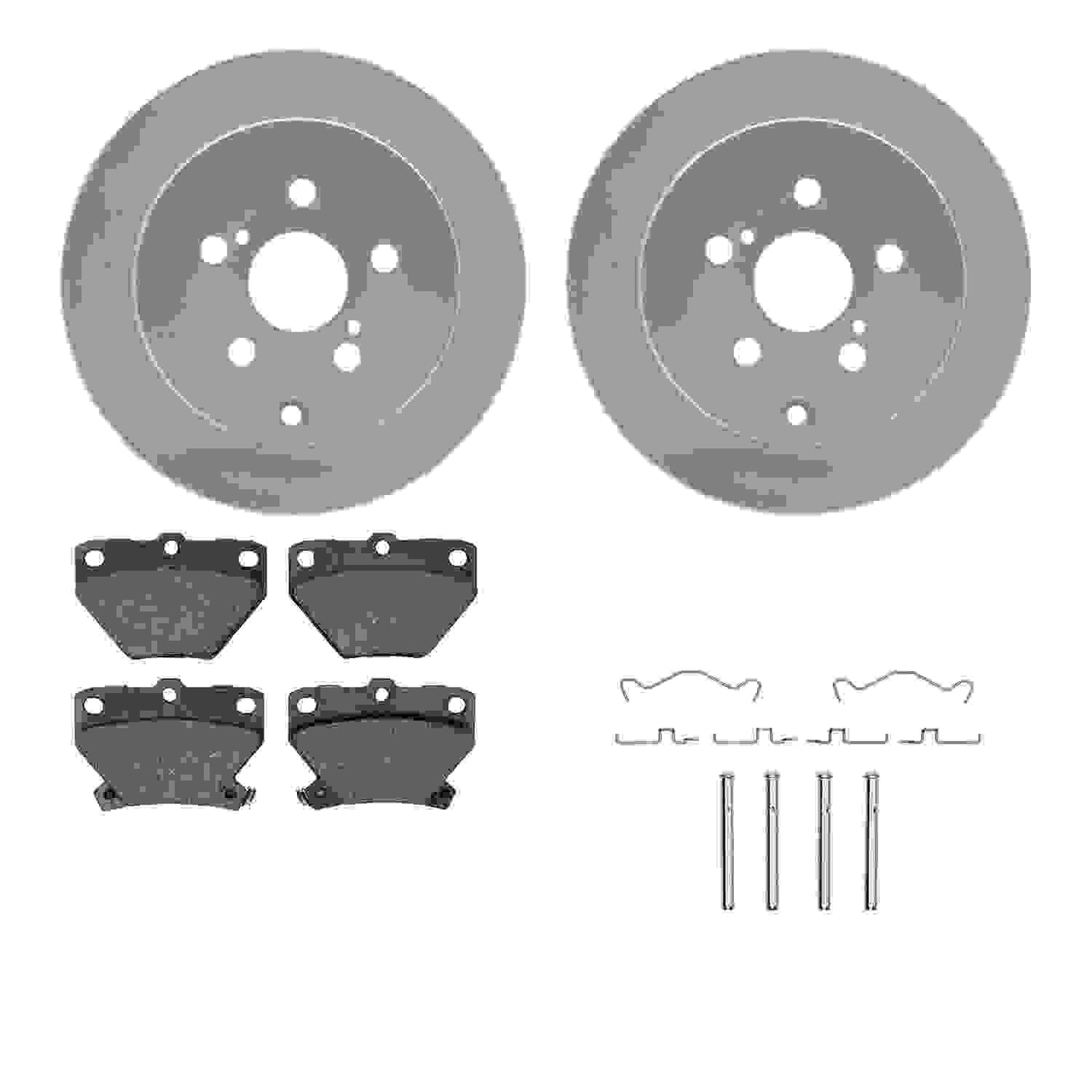 Dynamic Friction Company Disc Brake Kit 4512-76118