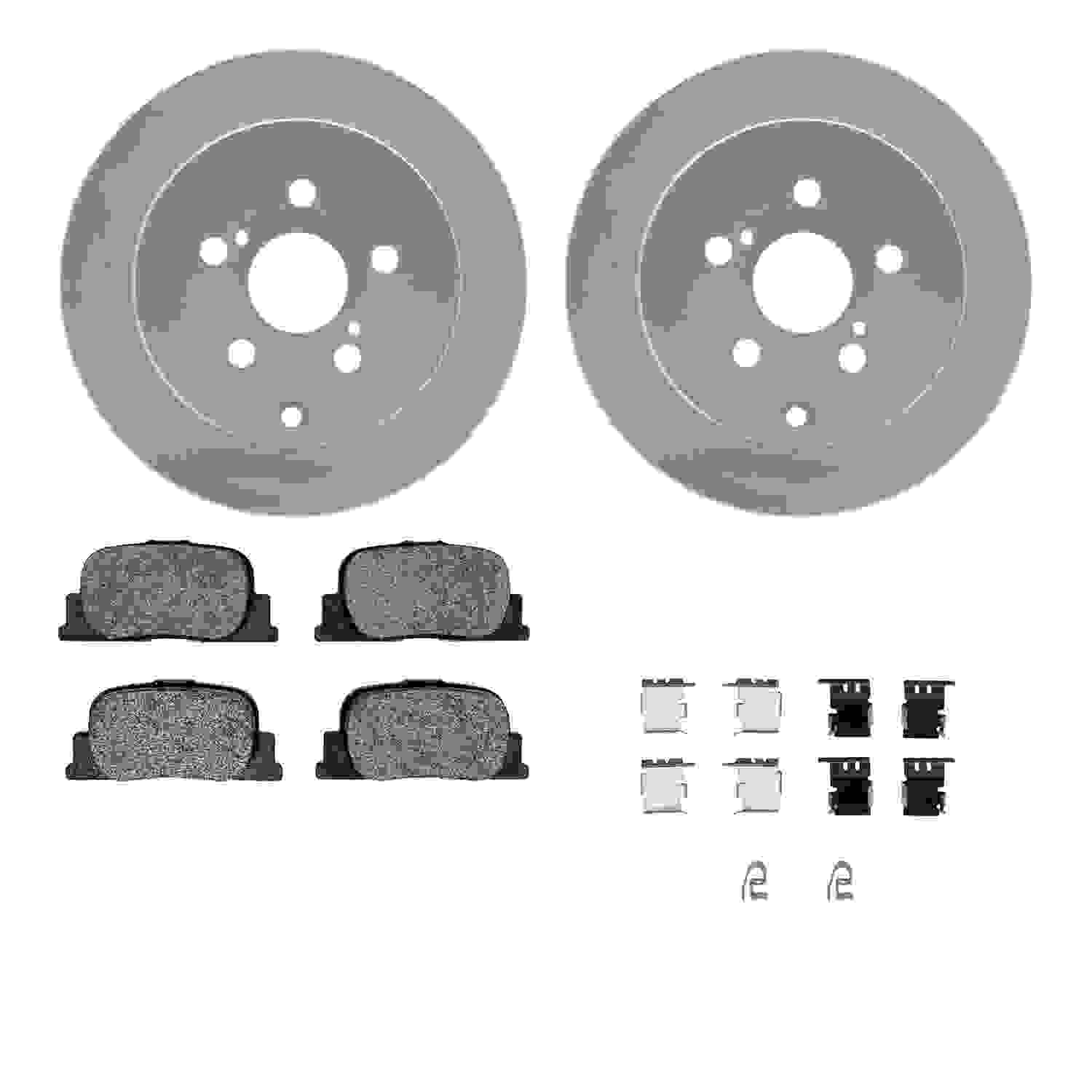 Dynamic Friction Company Disc Brake Kit 4512-76119