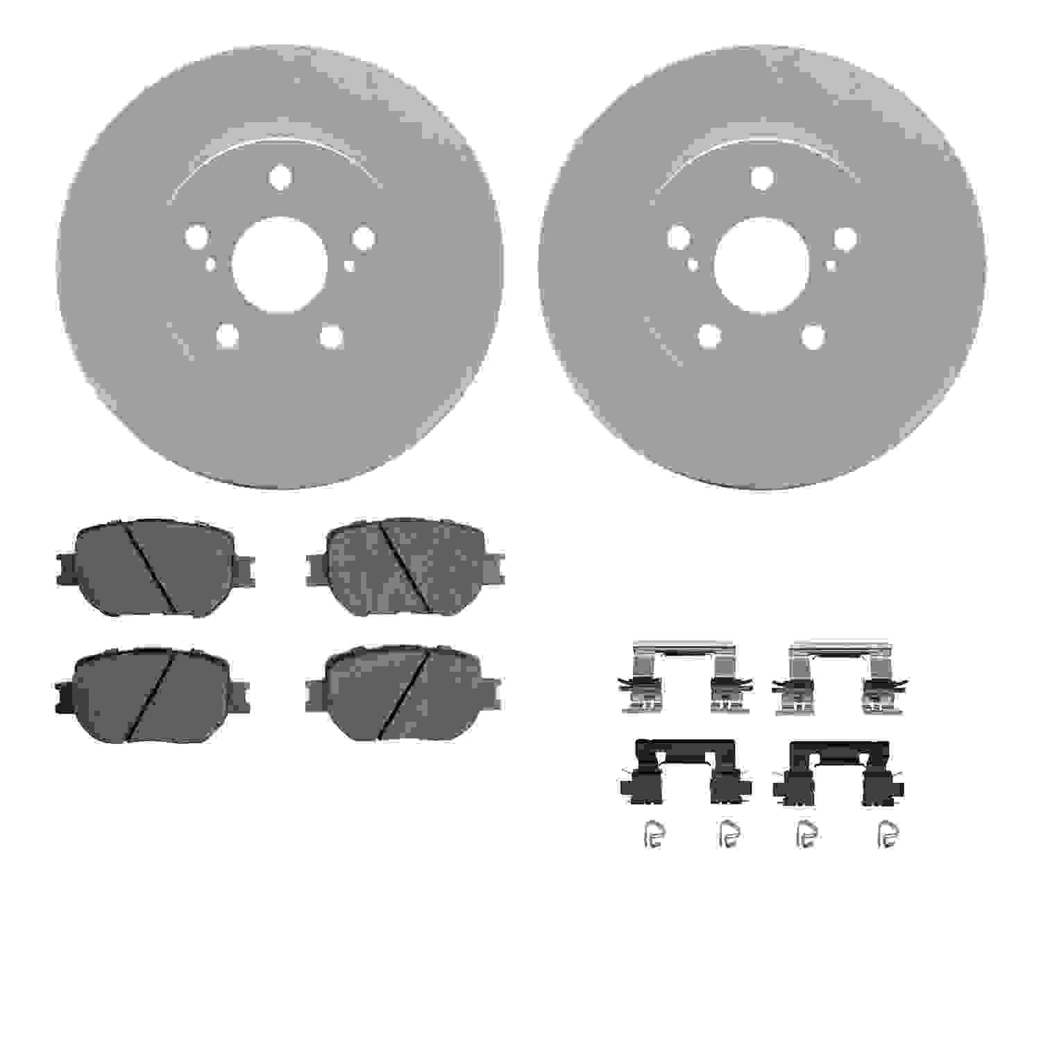 Dynamic Friction Company Disc Brake Kit 4512-76130