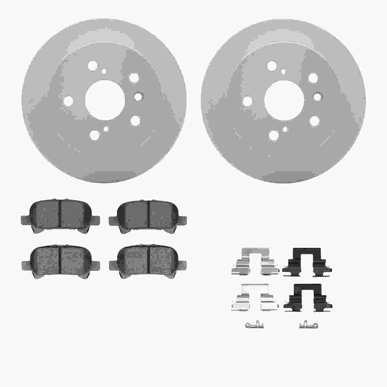 Dynamic Friction Company Disc Brake Kit 4512-76131