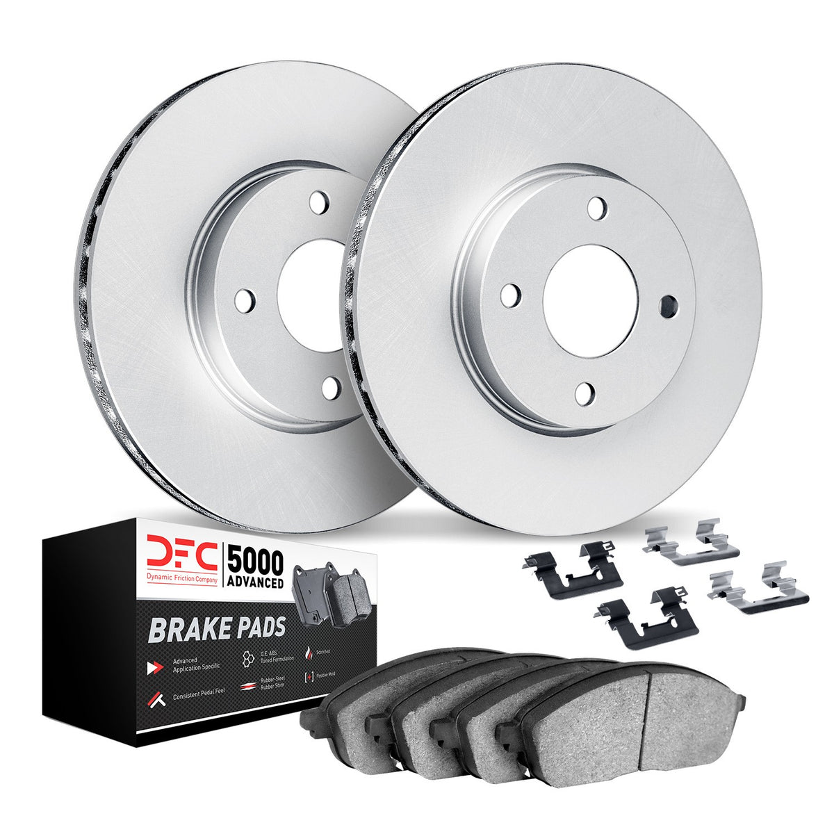 Dynamic Friction Company Disc Brake Kit 4512-76135