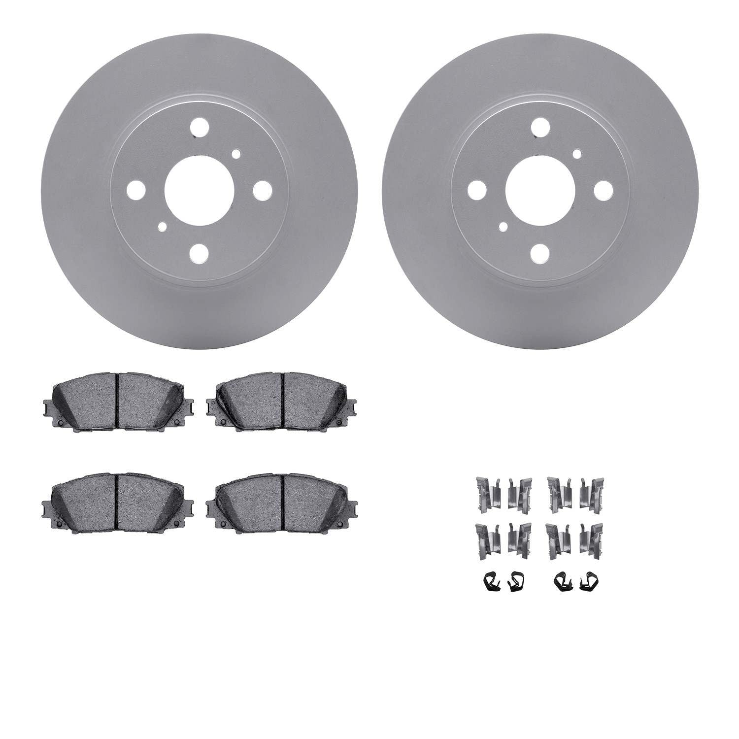 Dynamic Friction Company Disc Brake Kit 4512-76136