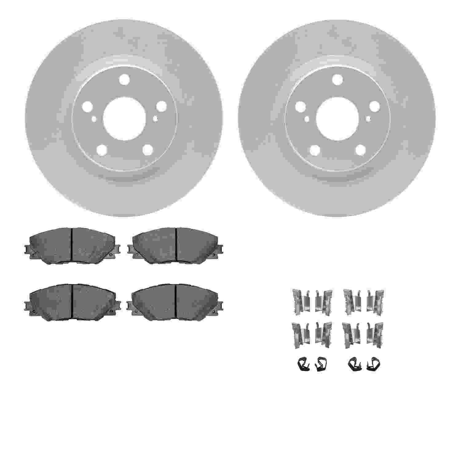 Dynamic Friction Company Disc Brake Kit 4512-76138