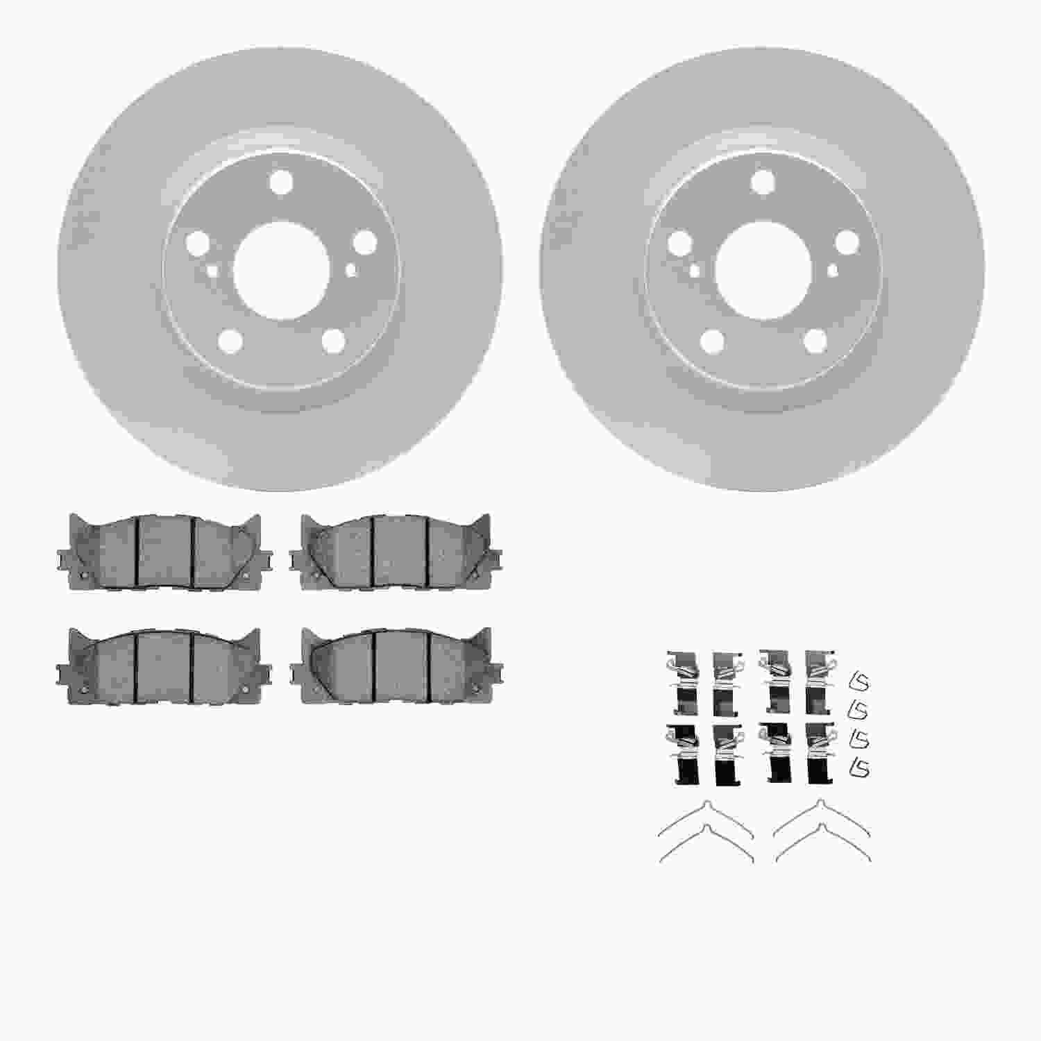 Dynamic Friction Company Disc Brake Kit 4512-76139