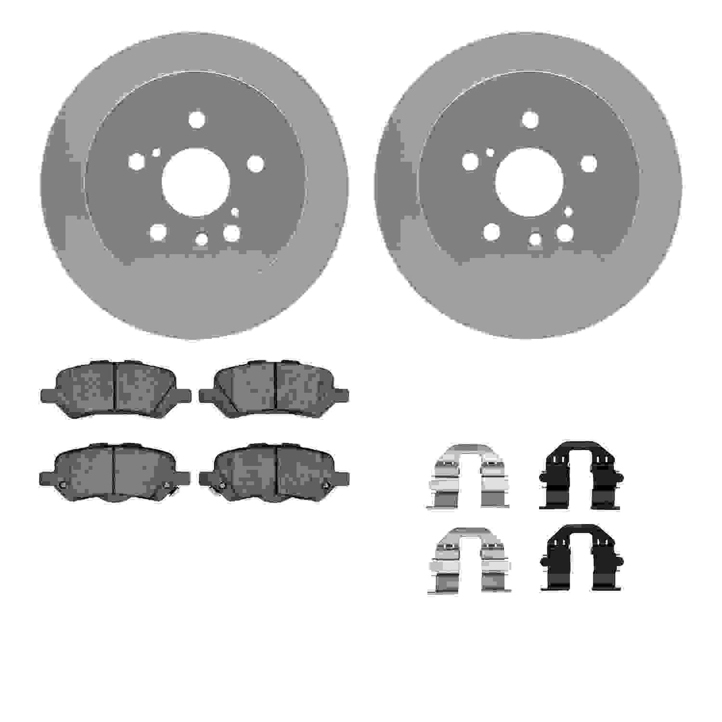 Dynamic Friction Company Disc Brake Kit 4512-76148